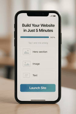 Build Your Website in Just 5 Minutes